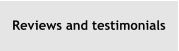 Reviews and testimonials